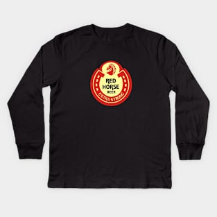 Red Horse Kids Long Sleeve T-Shirt